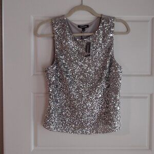 Express Sequin shirt